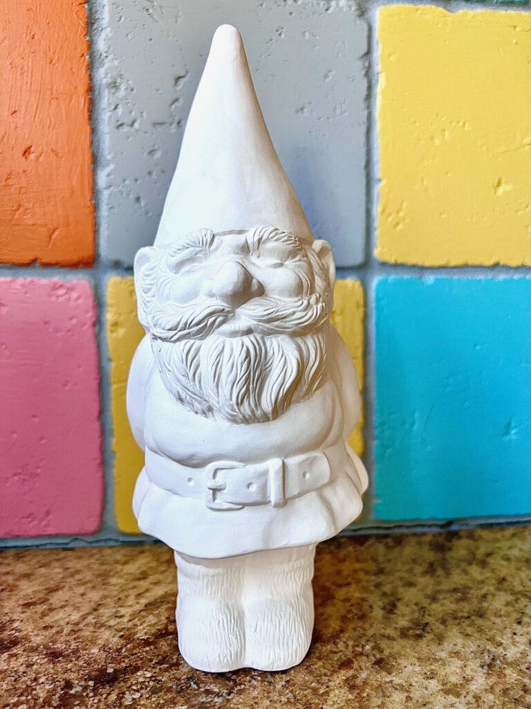 10 inch blank male gome for custom painting by The Gnomes Home