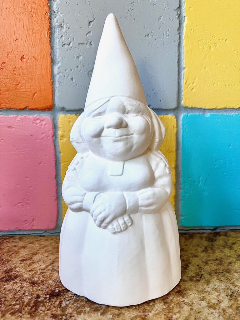 blank lady gnome for custom painting by The Gnomes Home